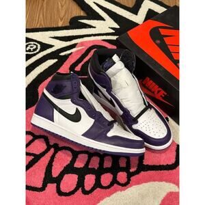 Jordan 1 Retro High Court Purple White